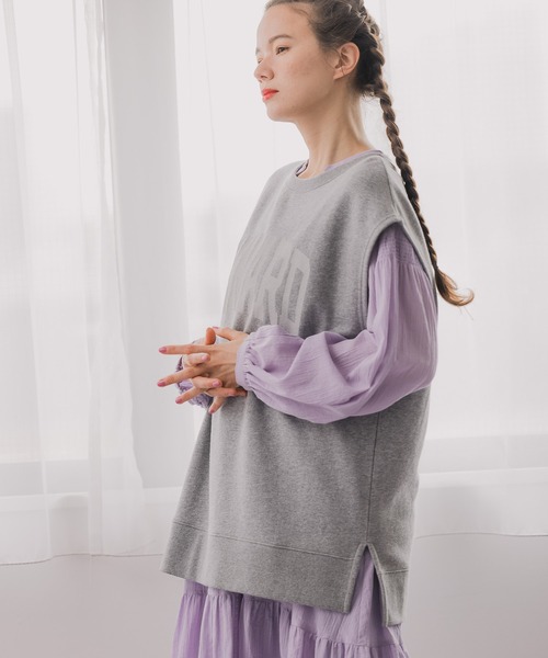 niko and…（ニコアンド） スウェットカットソー LARGE グレー