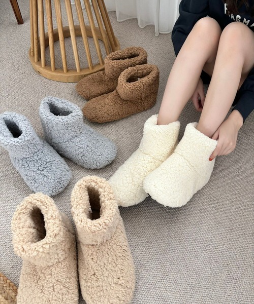 ORiental TRaffic（オリエンタルトラフィック） スリッパ EC限定 ボア