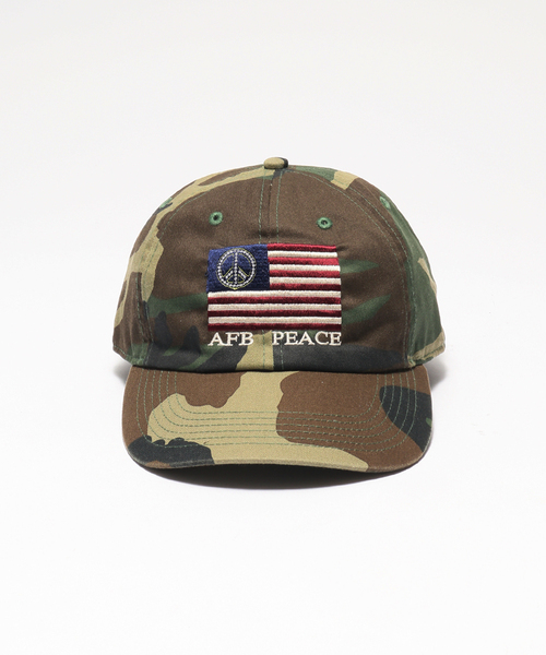 AFB キャップ 帽子 「AFB / エーエフビー」PEACE CAP メンズ