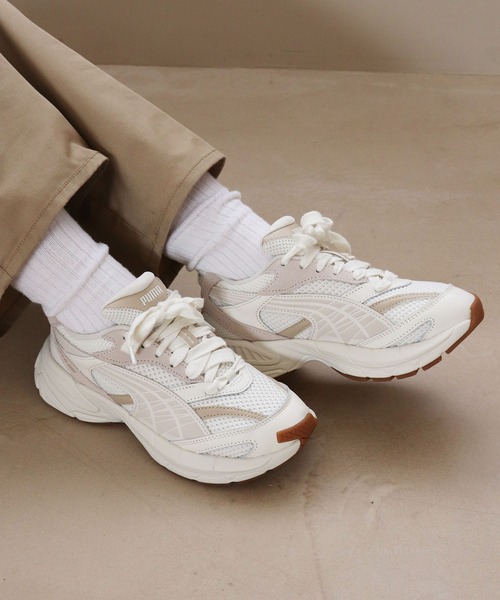 PUMA プーマ ウィメンズ ヴェロファシス SURREAL C スニーカー PUMA プーマ ベロファシス SURREAL C 399688 01 Frosted Ivory