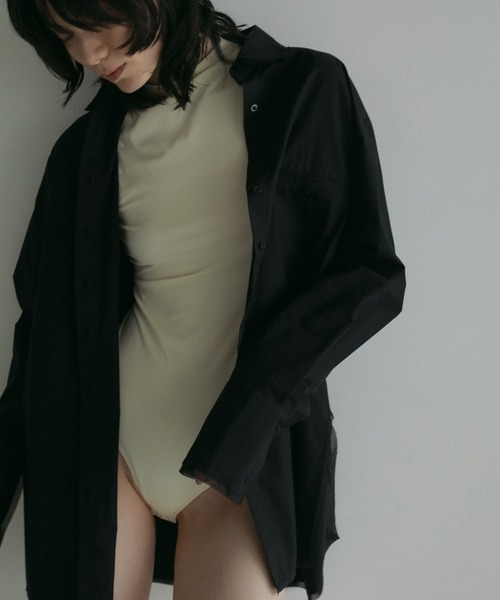 anuke ブラウス anuke シャツ ブラウス Cotton Oversize Shirts レディース