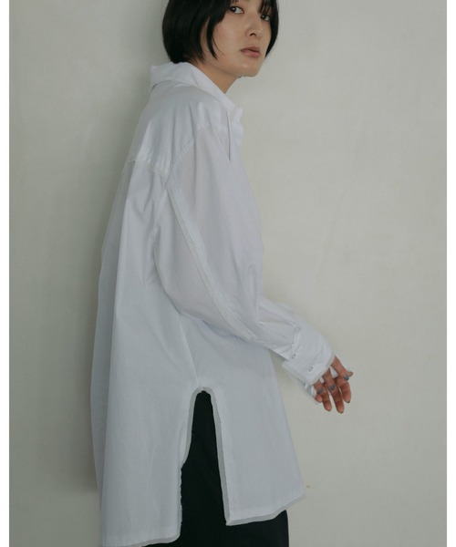 anuke シャツ ブラウス Cotton Oversize Shirts レディース