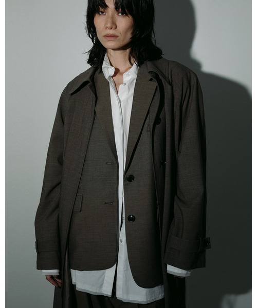 anuke ブラウス anuke シャツ ブラウス Cotton Oversize Shirts レディース