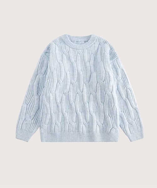 ニット セーター ワントーンリブセーター One Tone Rib Sweater レディース