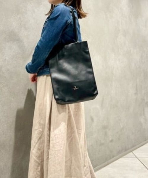 Samantha Thavasa Petit Choice トートバッグ レザースクエア