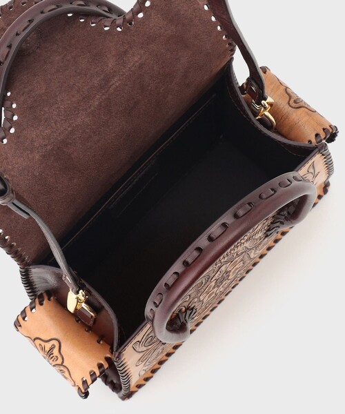 FENDI フェンディ ズッカ柄 マンマバケットFF金具 ショルダー