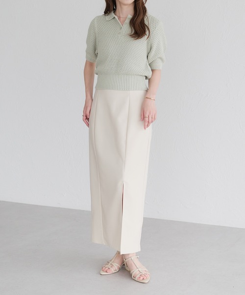 raffime（ラフィミー） スカート スリット入りナロースカート