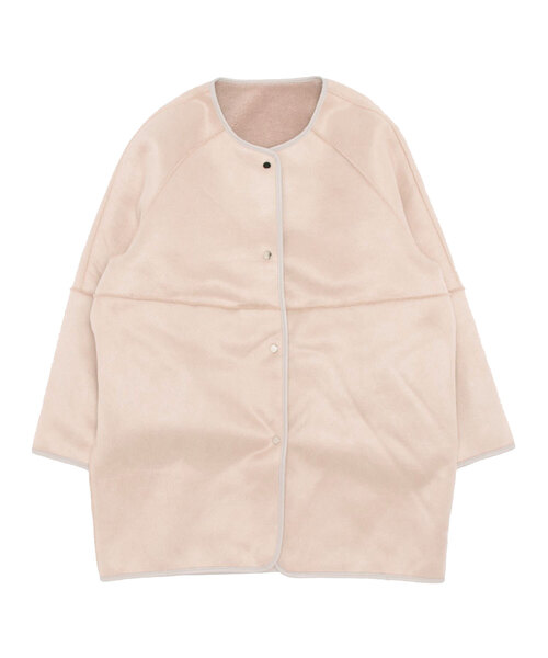 ELENDEEK（エレンディーク） ノーカラージャケット FREE ベージュ