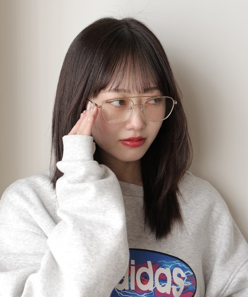 aim eyewear ssallai ゴールドメガネ aim/エイム ssallai Optical（メガネ）｜U by SPICK&SPAN（ユー