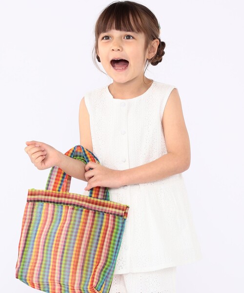 ships ノースリーブ　ぺプラム　ブラウス SHIPS（シップス） ブラウス シャツ SHIPS KIDS:100〜130cm / レース