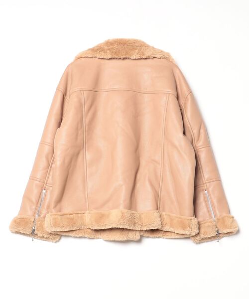 「jouetie」 ジップアップブルゾン MEDIUM ブラウン レディース_画像2