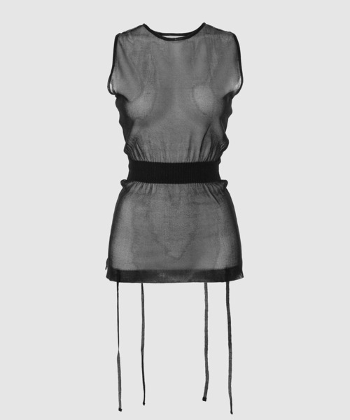 ブラウス シャツ 2WAY SHEER TOPS レディース