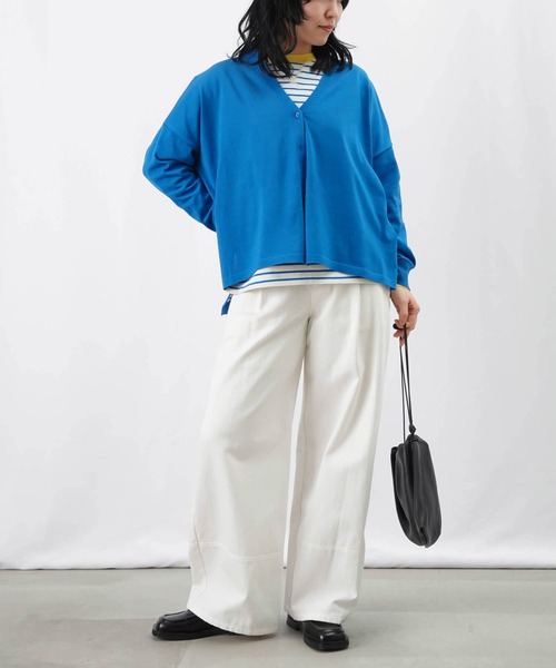 LADY LUCK LUCA tシャツ LC/LLL カラーアクセントボーダー