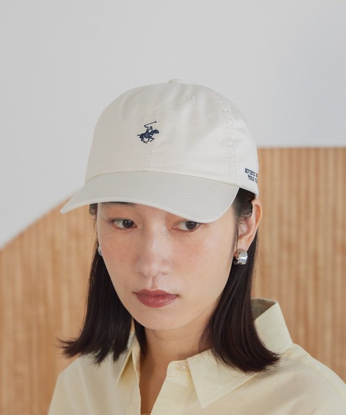 レディース　POLOキャップ キャップ 帽子 「POLO CHAMPS/ポロチャンプス」別注 ワン