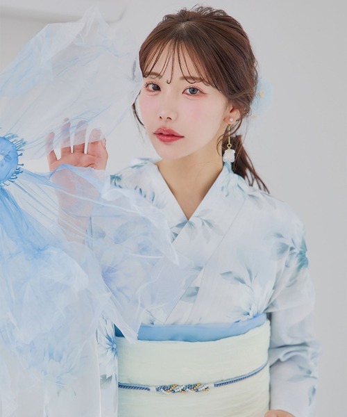 sugar 浴衣・帯セット sugar nine 浴衣 浴衣3点セット（浴衣・帯・下駄） レディース