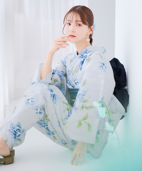 sugar nine 浴衣 浴衣3点セット（浴衣・帯・下駄） レディース