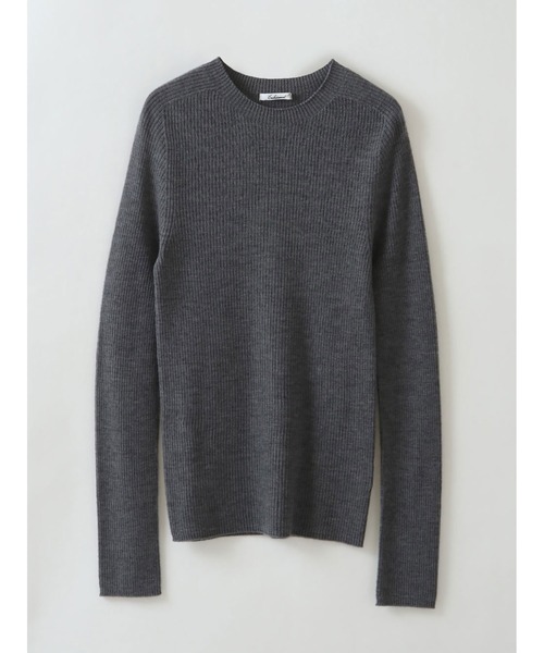 「enchainement」 長袖ニット フリー オフホワイト レディース_画像4