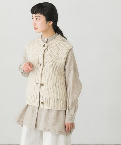 かぐれ ニットベスト FREE ブラック レディース : ZOZOTOWN Yahoo!店