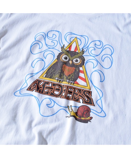 ALDIES（アールディーズ） tシャツ Owl Big T / アウルビッグT メンズ