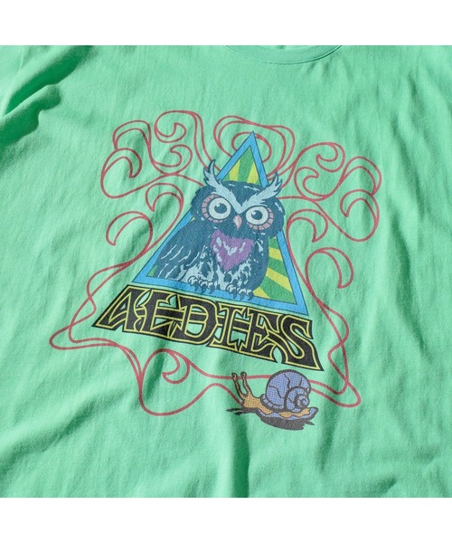 ALDIES（アールディーズ） tシャツ Owl Big T / アウルビッグT メンズ