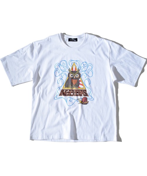 ALDIES（アールディーズ） tシャツ Owl Big T / アウルビッグT メンズ