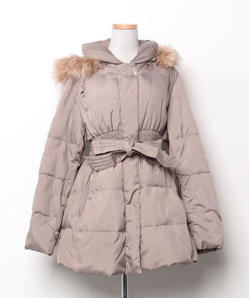 BALMAIN（バルマン） ダウンジャケット L ベージュ レディース