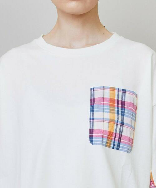 tシャツ マドラスT レディース メンズ SF-252245]SASSAFRAS