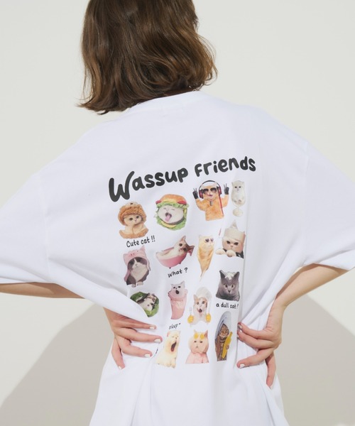*4月末まで* YOUNGOLD Tシャツ•カットソー まとめ売り Unitage（ユニテージ） tシャツ ネコフレンズTEE レディース