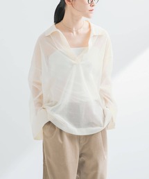 ニット セーター ラミー混スキッパーシアーニット レディース｜ZOZOTOWN Yahoo!店