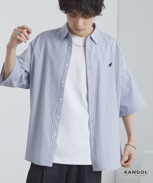 MONO-MART（モノマート） シャツ 半袖 KANGOL/カンゴール 別注ロゴ
