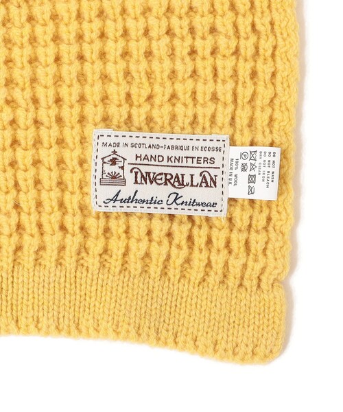 「INVERALLAN」 マフラー ONE SIZE オフホワイト レディース_画像3