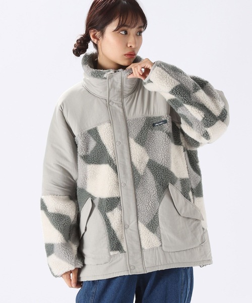 niko and…（ニコアンド） ジップアップブルゾン MEDIUM ホワイト