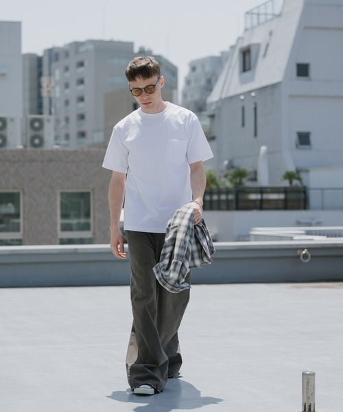 Hanes（ヘインズ） tシャツ 1P S/S POCKET TEE BEEFY-T 胸ポケットT