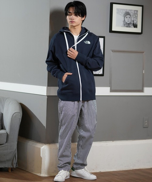 THE NORTH FACE 「THE FACE」 ジップアップパーカー M ダーク
