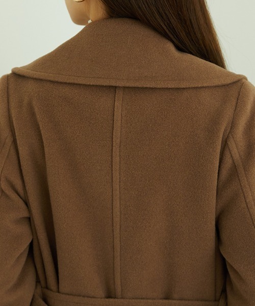 「MISCH MASCH」 チェスターコート M ブラック レディース_画像9