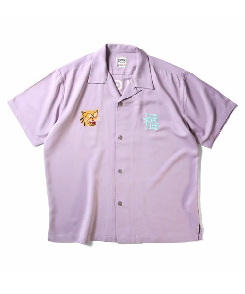 HOUSTON シャツ 「HOUSTON ヒューストン」 VIETNAM TIGER EMB