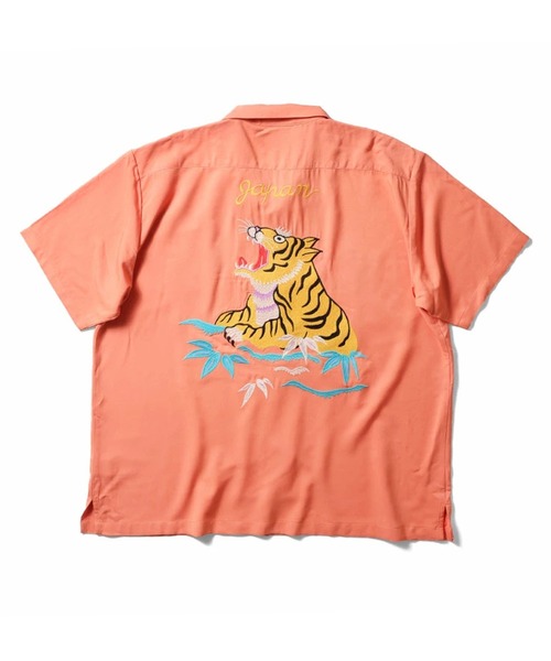 【新品未使用】HOUSTON ベトナムジャケット（タイガー・マップ）　L HOUSTON デニムベトナムジャケット（タイガー・ドラゴン＆マップ