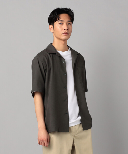 OWNER 半袖ストレッチシャツ M ブラック/ライム Mサイズ 半袖ストレッチシャツ OWNER(オーナーばり) 衣料