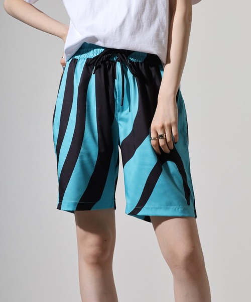 EVOLUTION パンツ Zebra Leopard Print Shorts / ゼブラ