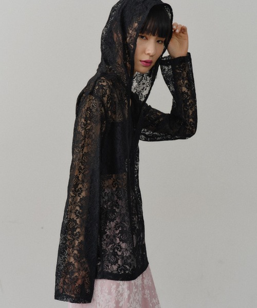 tシャツ Lace hoodie / レースフーディー レディース : ZOZOTOWN Yahoo
