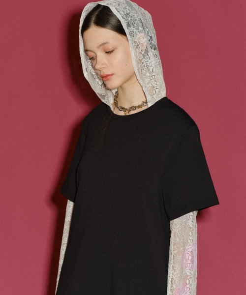 tシャツ Lace hoodie / レースフーディー レディース : ZOZOTOWN Yahoo