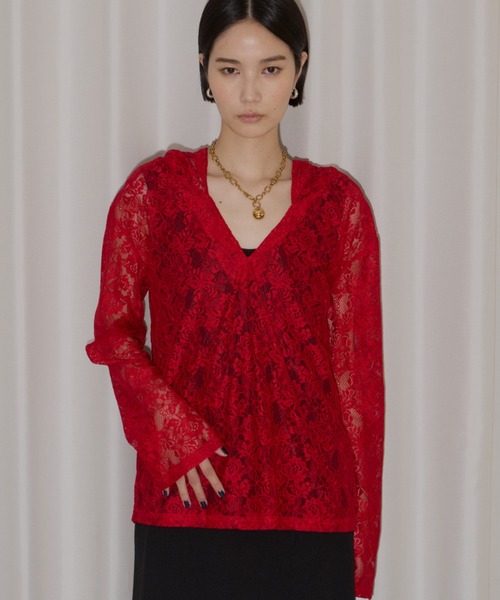 tシャツ Lace hoodie / レースフーディー レディース : ZOZOTOWN Yahoo