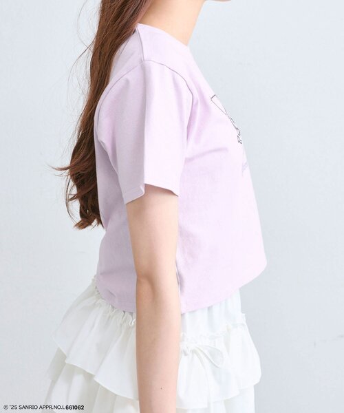 tシャツ メロクロキラキラTシャツ レディース sanrio tシャツ メロクロキラキラTシャツ レディース : ZOZOTOWN