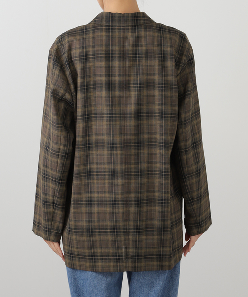 〔新品・未使用〕チェックルーズジャケット36サイズ　Spick and Span Spick & Span（スピックアンドスパン）の「チェックルーズ