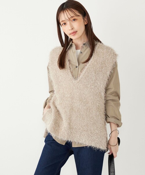 SHIPS Colors（シップスカラーズ） ベスト ジレ SHIPS Colors:「手洗い