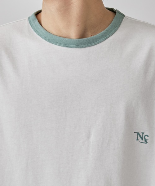 「Lui's」 「Neucon」半袖Tシャツ 2 ライトグレー メンズ