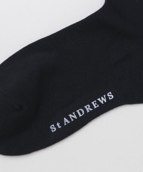 St ANDREWS 靴下 「St ANDREWS」フリルニーハイソックス レディース
