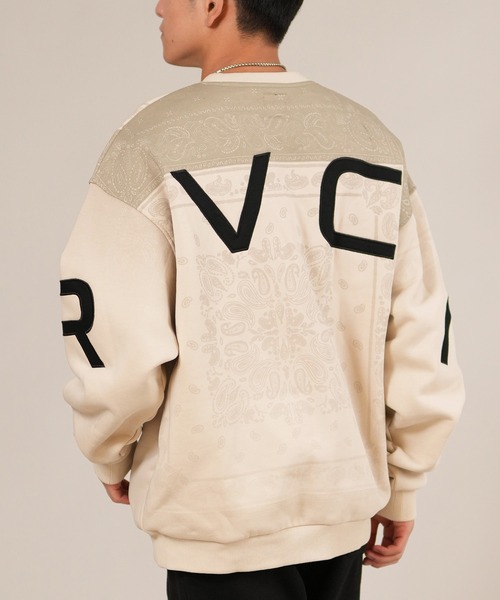 トレーナー スウェット RVCA/ルーカ FADE BACK SIDE ARCH RVCA スウェット BF042-001 メンズ レディース_4