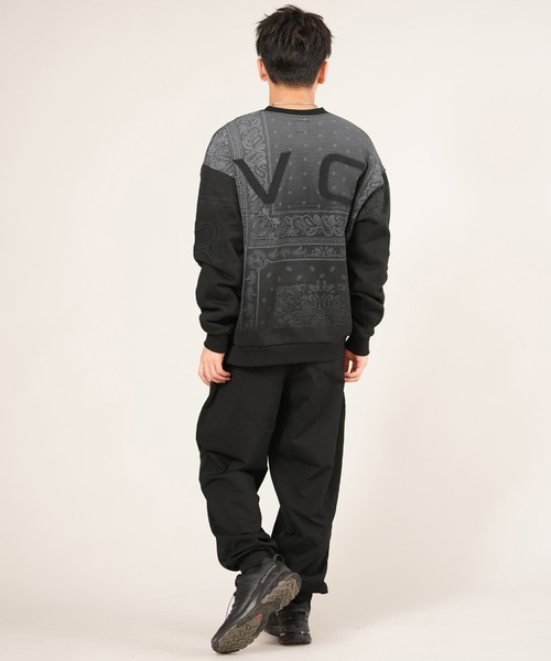 トレーナー スウェット RVCA/ルーカ FADE BACK SIDE ARCH RVCA スウェット BF042-001 メンズ レディース_14