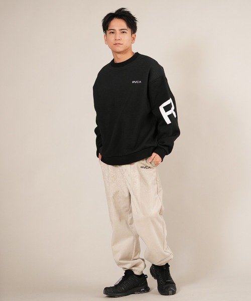トレーナー スウェット RVCA/ルーカ FADE BACK SIDE ARCH RVCA スウェット BF042-001 メンズ レディース_7